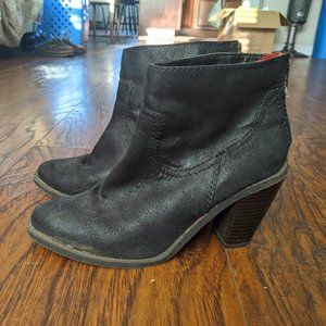 Mossimo ankle black booties